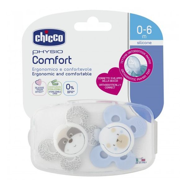 Chicco Chupeta Physio Comfort Boy_0-6meses