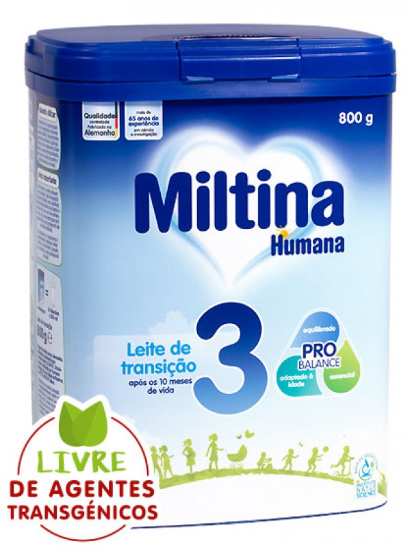 Miltina 3 Leite Transição - 800g