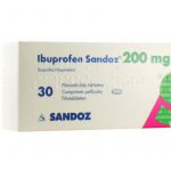 Ibuprofeno Sandoz MG" = "Ibuprofeno Sandoz MG