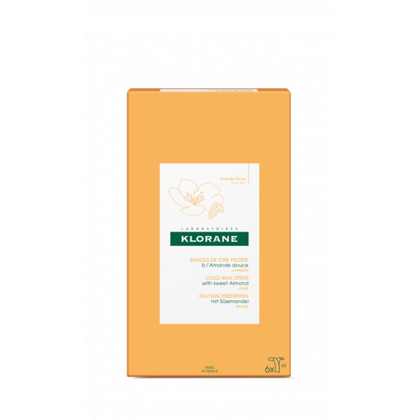 Klorane Dermo Protector Bandas Depilatórias Cera Fria Corpo (x6 unidades)