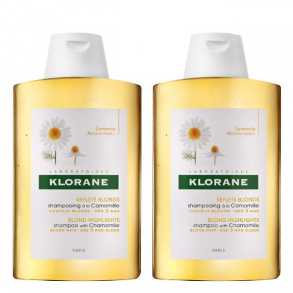 Klorane Capilar Champô Camomila - 400ml (Duo)
