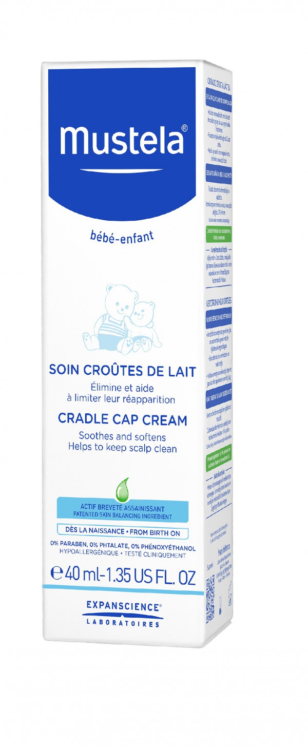 Mustela Bebé Cuidado Creme Crosta Láctea - 40ml