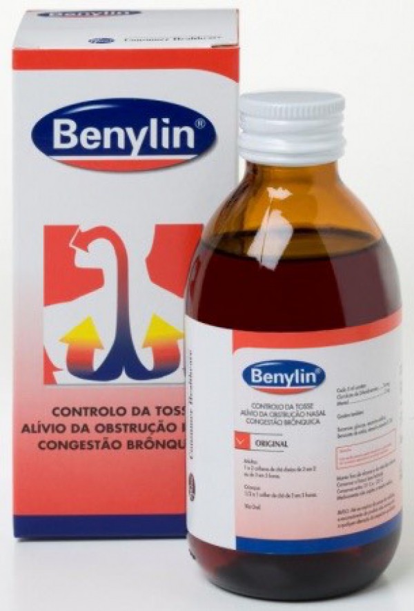 Benylin, 2800/220 mcg/ml  xarope chá - 200ml