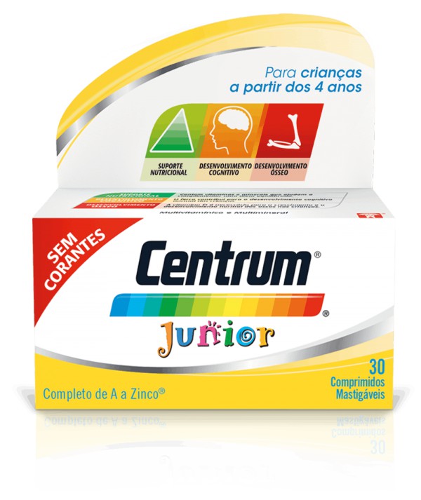 Centrum Júnior_Novo Sabor (x30 comprimidos mastigáveis)