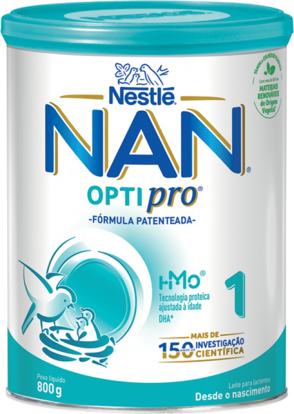 NAN Optipro 1 Leite Lactentes - 800g