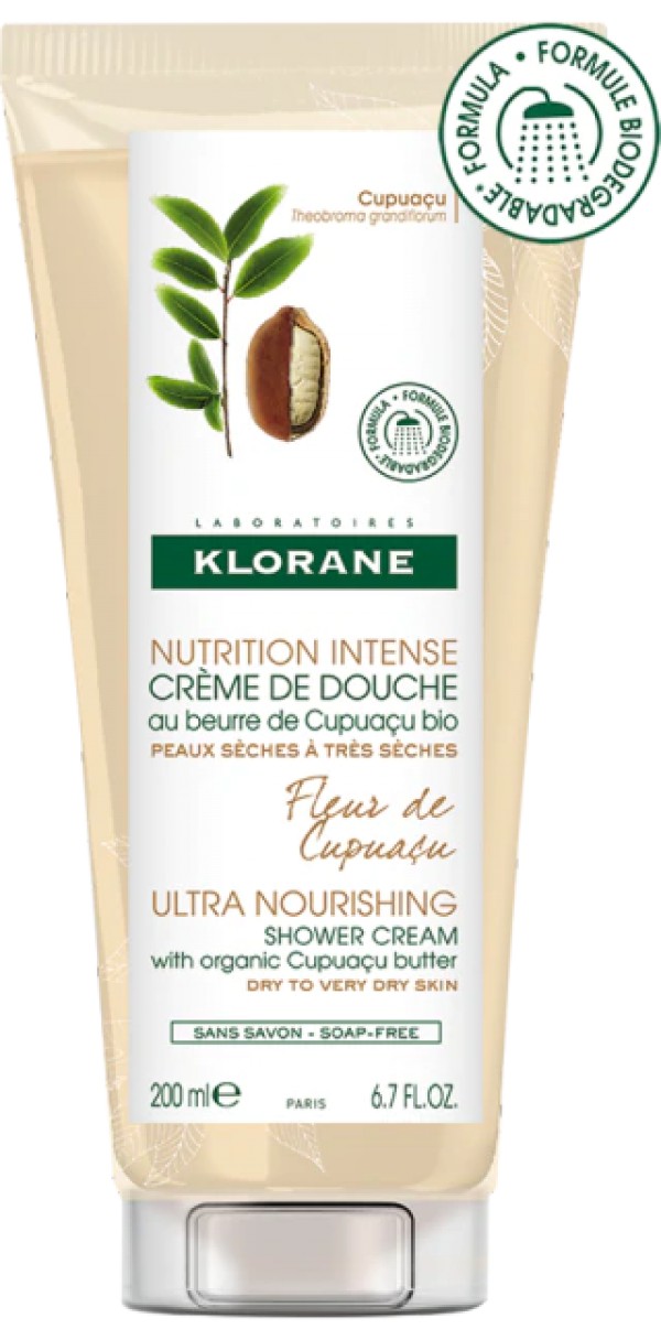 Klorane Bodycare Creme Duche Flor Cupuaçu - 200ml