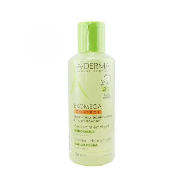 A-Derma Exomega Control Gel Cuerpo/Cabello - 200ml