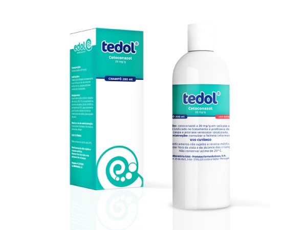 Tedol, 20 mg/g champú - 200ml