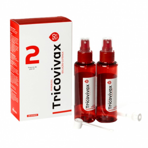 Tricovivax, 50 mg/mL-100 mL x 2 sol cut