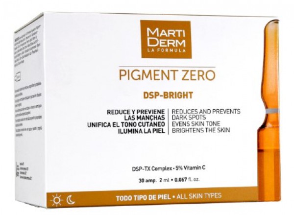 Martiderm DSP Bright - Pigment Zero - 2ml (x30 ampollas)