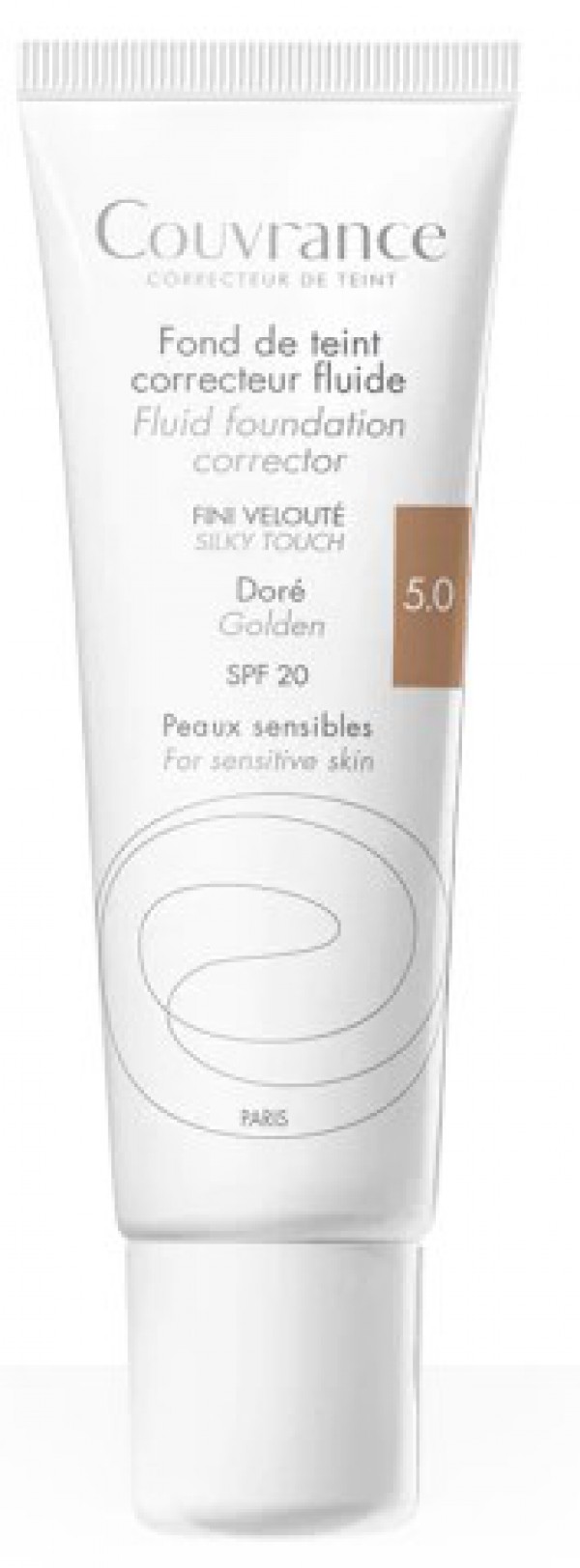 Avene Couvrance Base Fluido_ Dourado - 30 ml