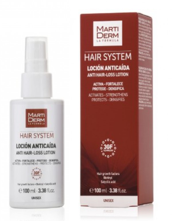 Martiderm Hair System Loción Anticaída - 100ml