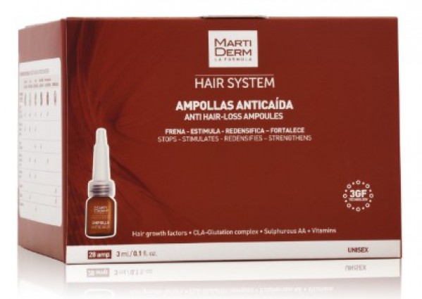 Martiderm Hair System Ampola Queda (x28 unidades)