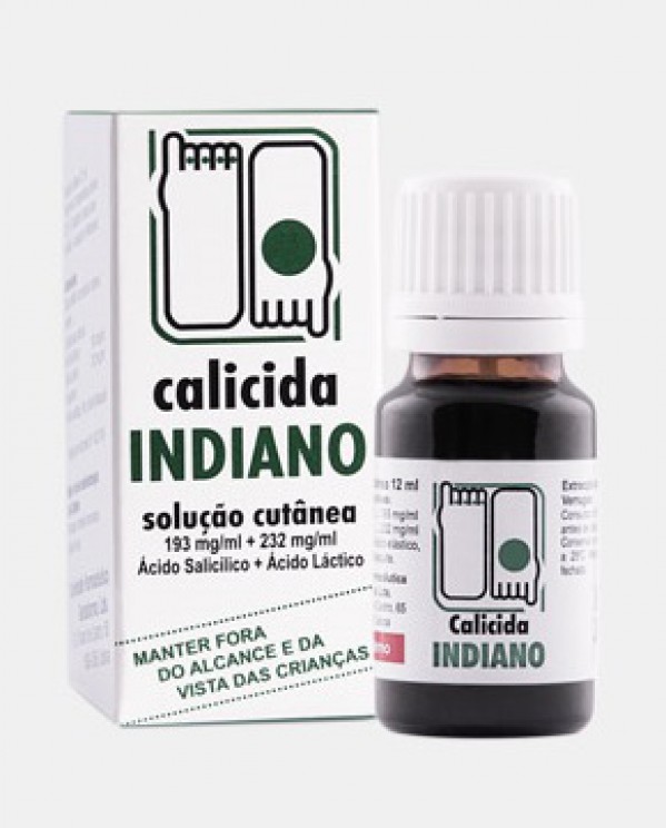 Calicida Indio, 240/200 mg/ml solución cutánea - 12ml
