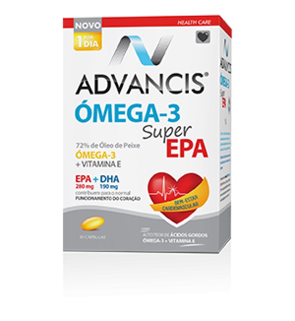 Advancis Omega-3 Super EPA Cápsulas (x30 unidades)