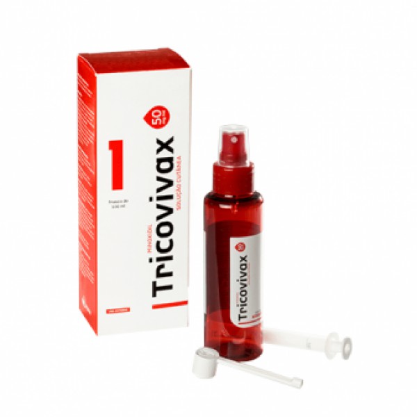 Tricovivax, 50 mg/mL-100 mL x 1 solução cutânea