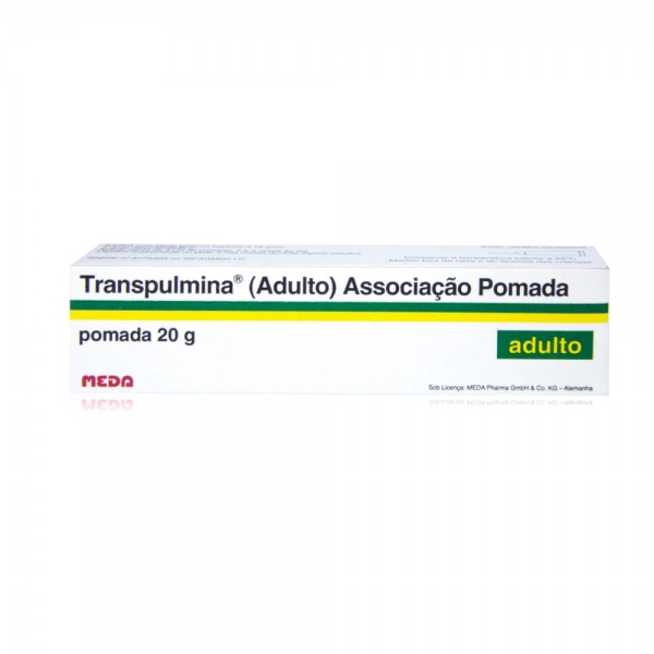 Transpulmina Adulto pomada inalatória vapor