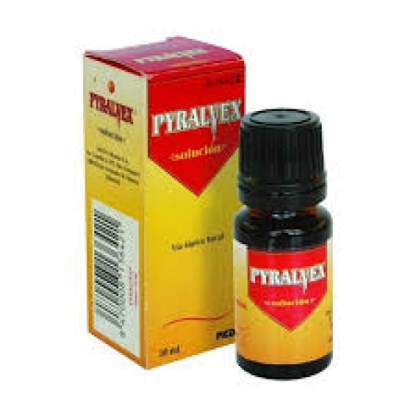 Pyralvex, 50/10 mg/ml solução bucal frasco - 10ml