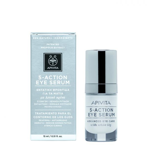 Apivita 5-Action Sérum Olhos - 15ml