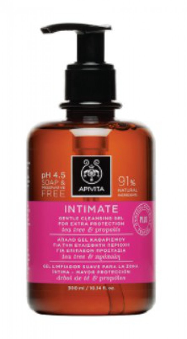 Apivita Intimate Gel Limpeza Protetor Extra - 300ml