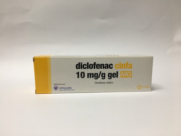 Diclofenac Cinfa 10 mg/g gel - 100g