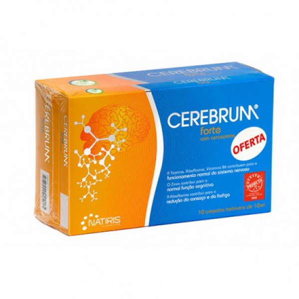 Cerebrum Forte Ampolas Bebíveis (x30 unidades) + Oferta 10 ampolas