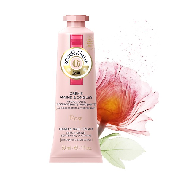 Roger & Gallet Rose Creme Mãos Unhas - 30ml