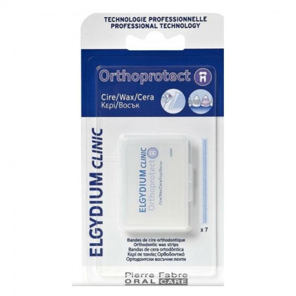 Elgydium Clinic Cera Orthoprotect Tira (x7 unidades)"

"Elgydium Clinic Cera Orthoprotect Tira (x7 unidades)