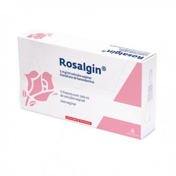 Rosalgin, 1 mg/ml solução vaginal irrigação - 140ml