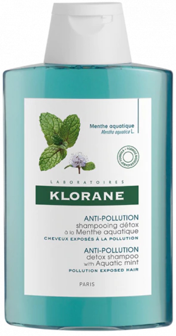Klorane Capilar Champú Menta Acuática - 200ml