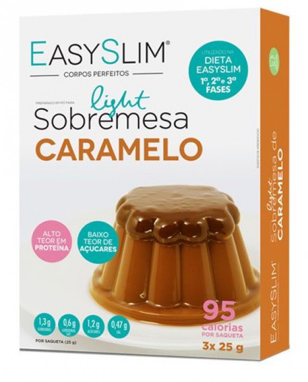 Easyslim Sobremesa Caramelo Saquetas - 25g (x3 unidades)